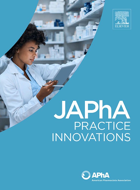 JAPhA Practice Innovations cover