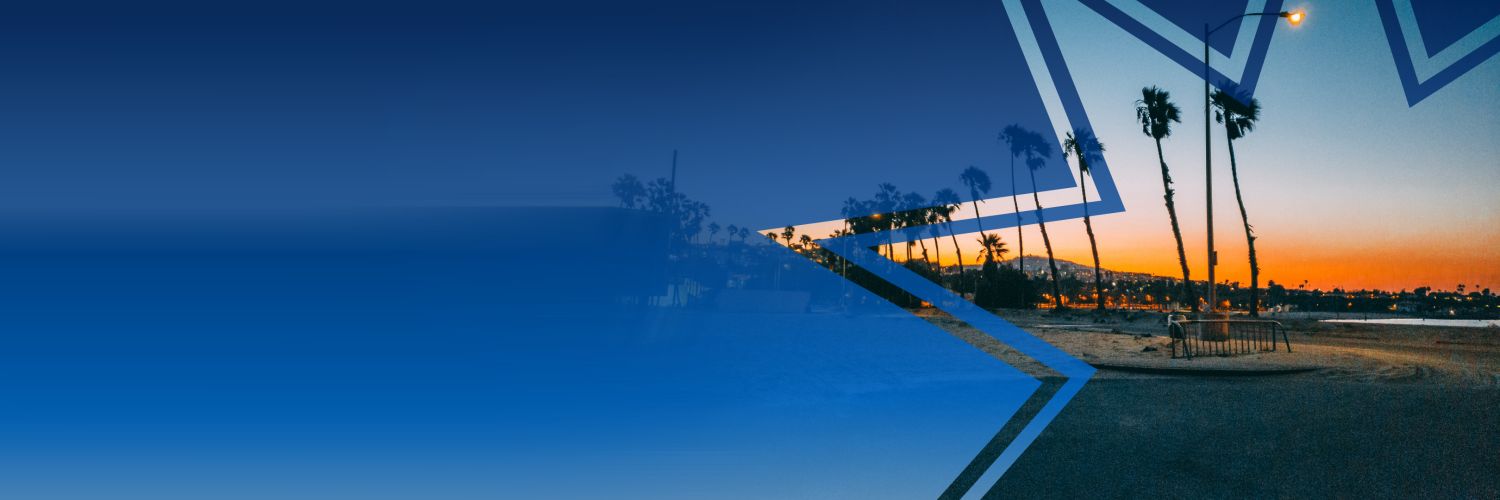 Photo of Los Angeles at sunset